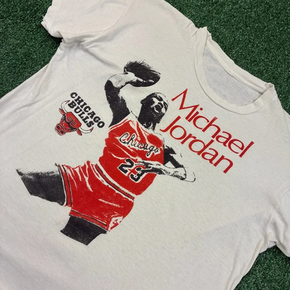 Vintage 80's Michael Jordan Chicago Bulls Graphic T-shirt